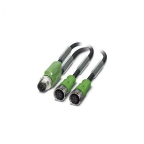 1510722 Phoenix Contact - SAC-4P-M12Y/2X0,3-PUR/M1...